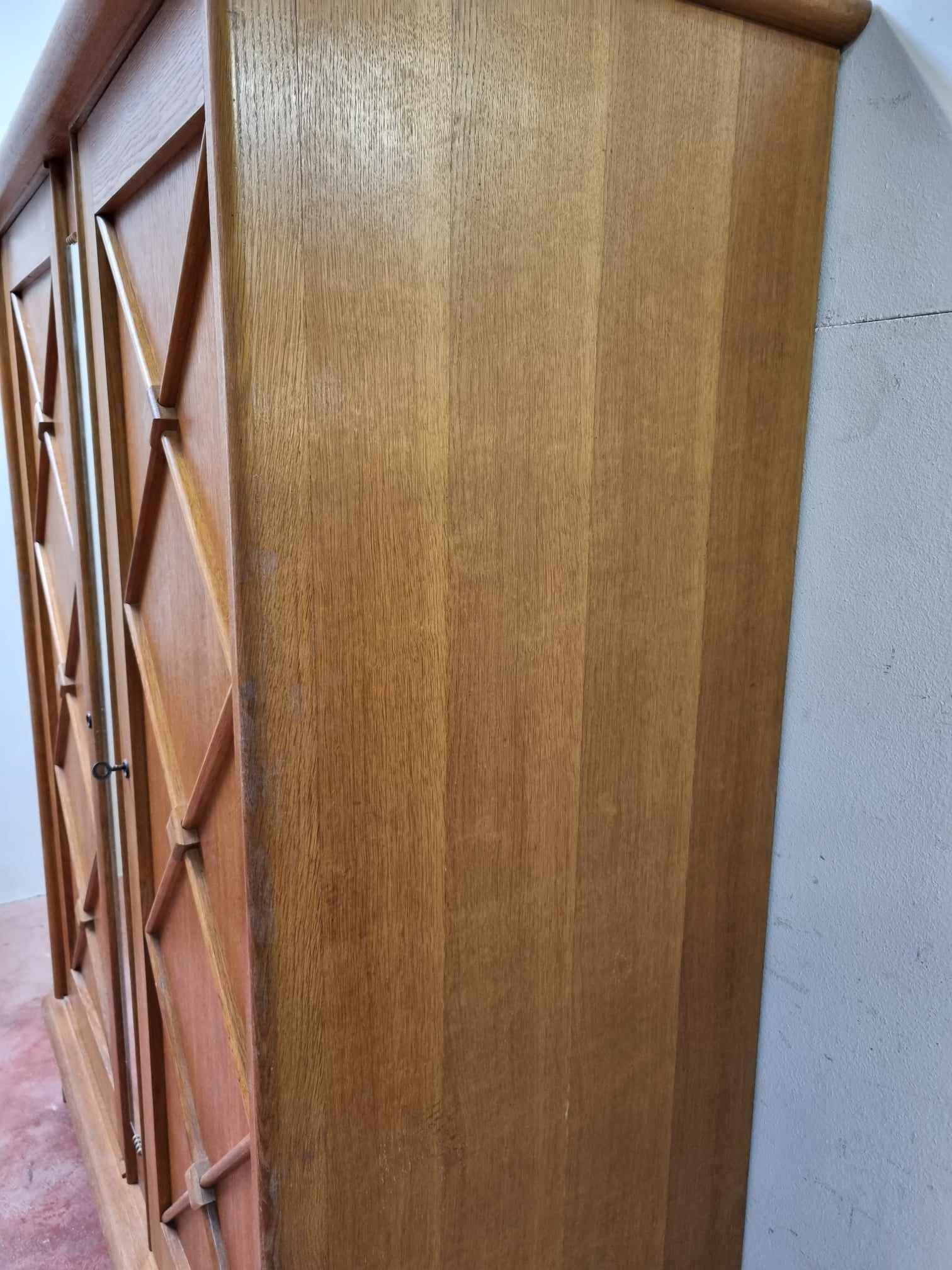 Cross-braced wardrobe