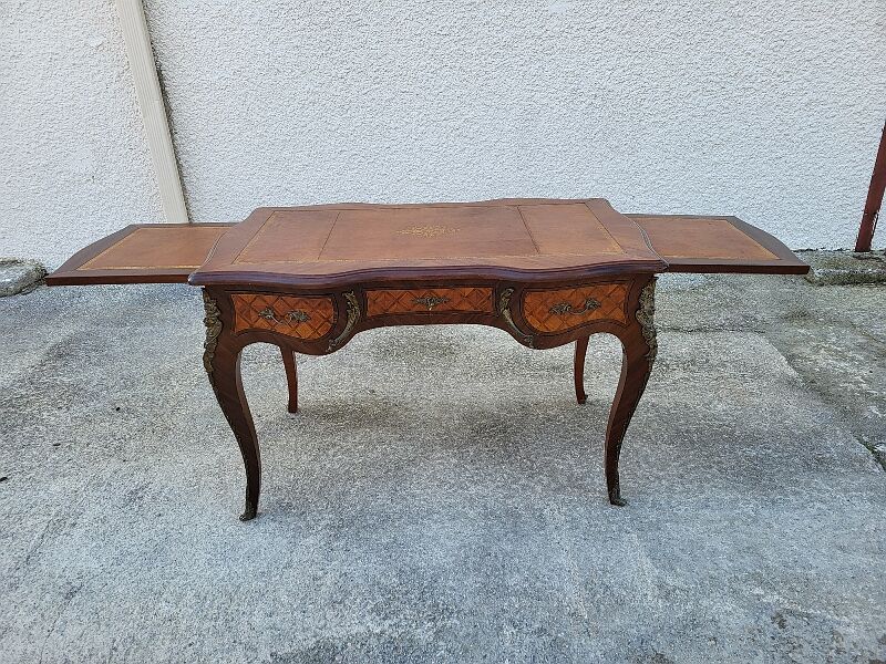 Rosewood desk louis xv