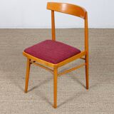 Suite de 4 chaises tchèques produites par Ton, 1970