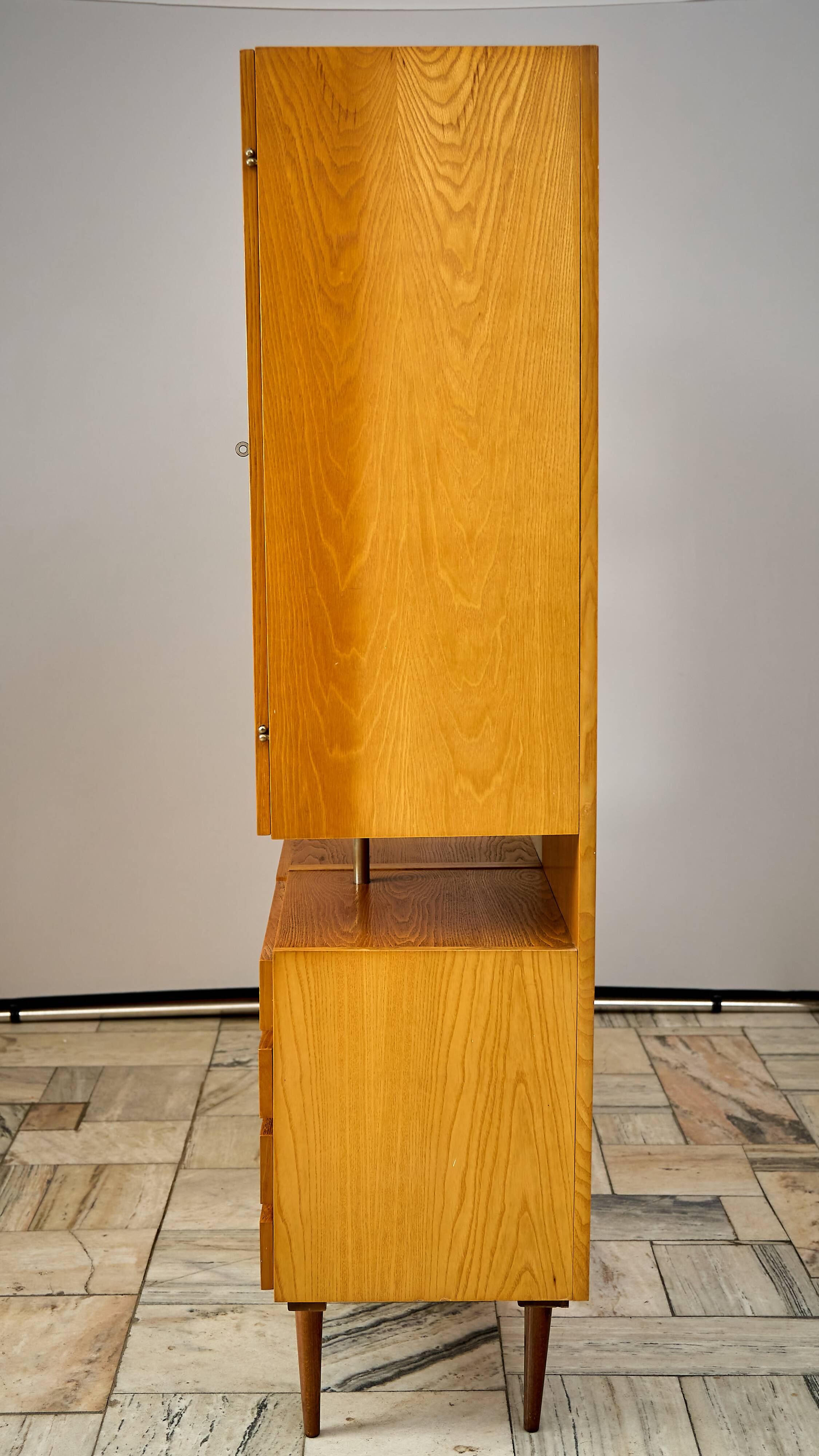 Mid-Century Display Cabinet 1960s Czechoslovakia