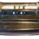 Old vintage office perpetual calendar leather base