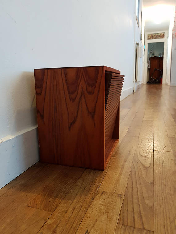 Scandinavian vintage Philips speaker rosewood