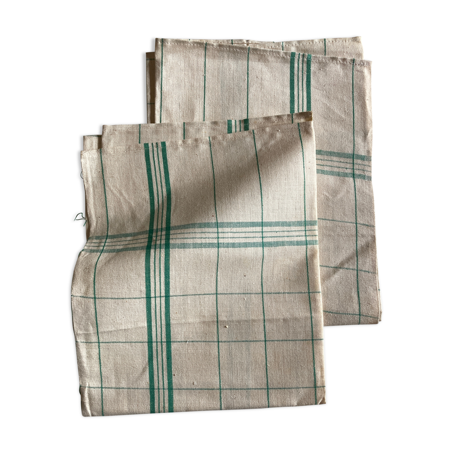 Set of 2 linen reserve towels 1960