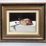 painting, still life, oil painting