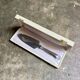 Christofle silver-plated pie server, "Spatours" pattern.