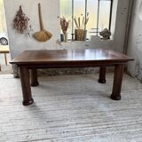 Dudouyt oak dining table 1940