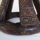 Vintage African tribal stool