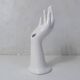 white hand ring sizer soliflore vintage jewelry holder