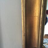 Octagonal mirror 78x58cm