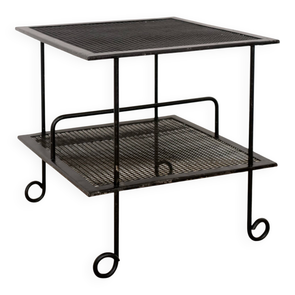 table d'appoint année 50 en métal