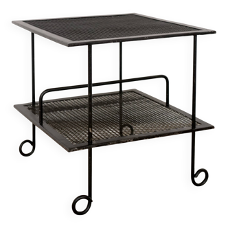 1950s metal side table