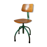 Chaise d'atelier pivotant et télescopique