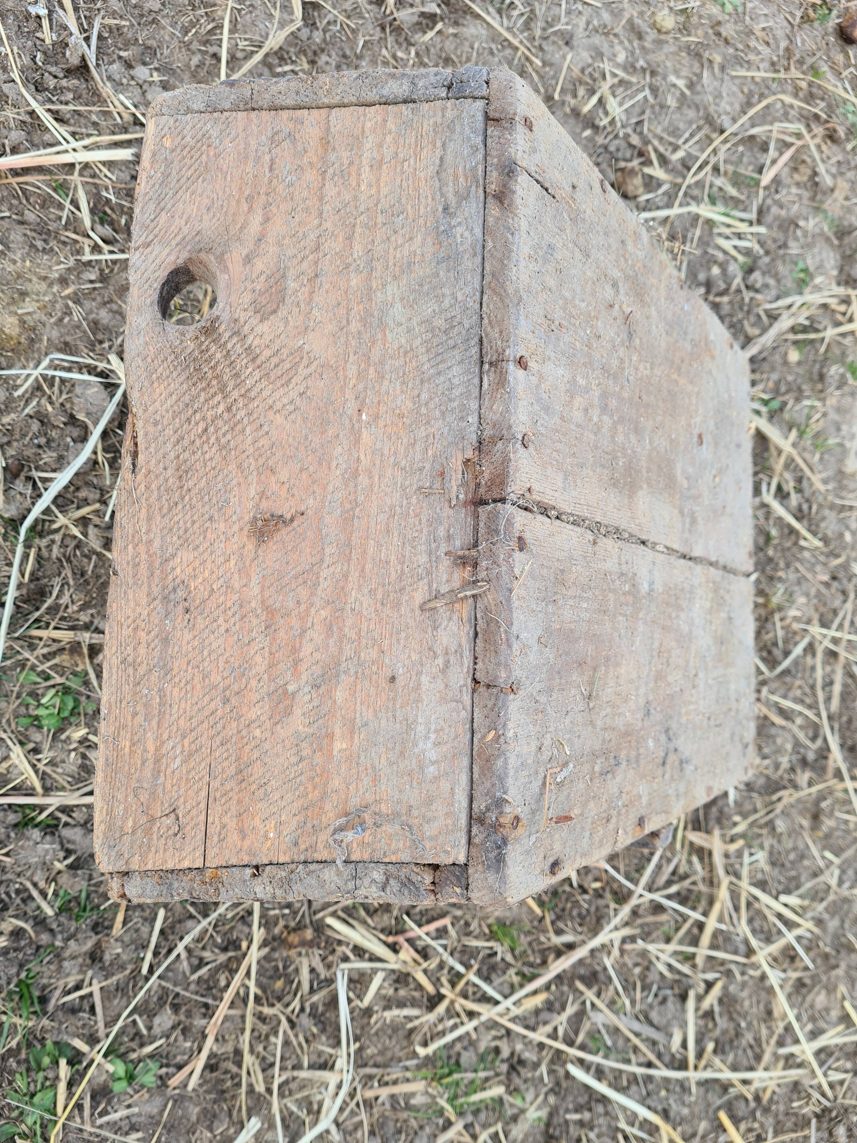 Panier de ferme en bois