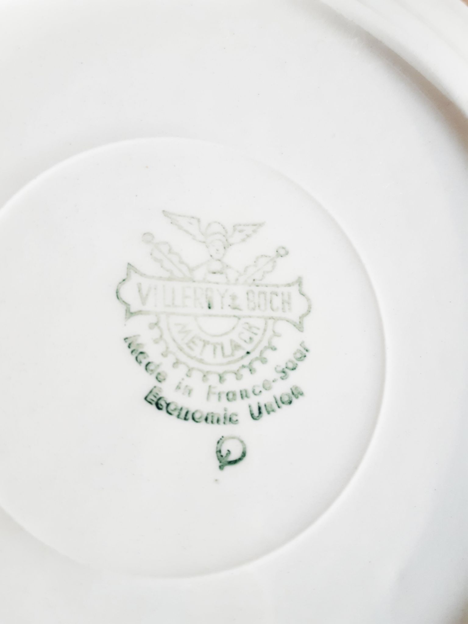 Dessert plates earthenware Villeroy and Boch