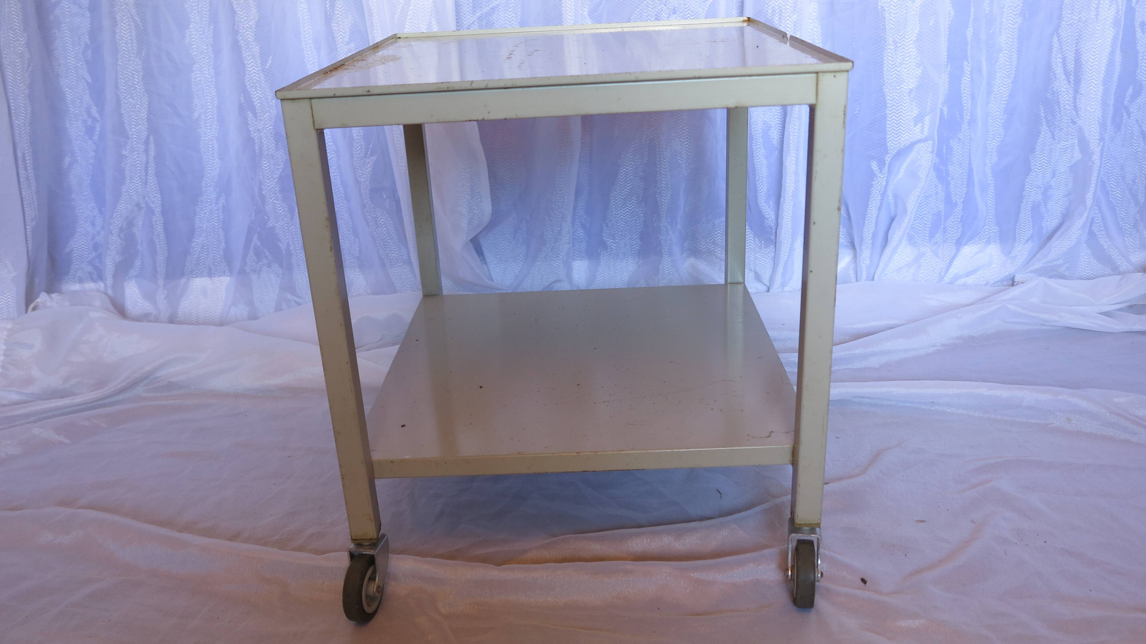 desserte roulante basse d'atelier