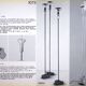 Floor lamp mod. 1073/3 by Gino Sarfatti, Arteluce, 1950s