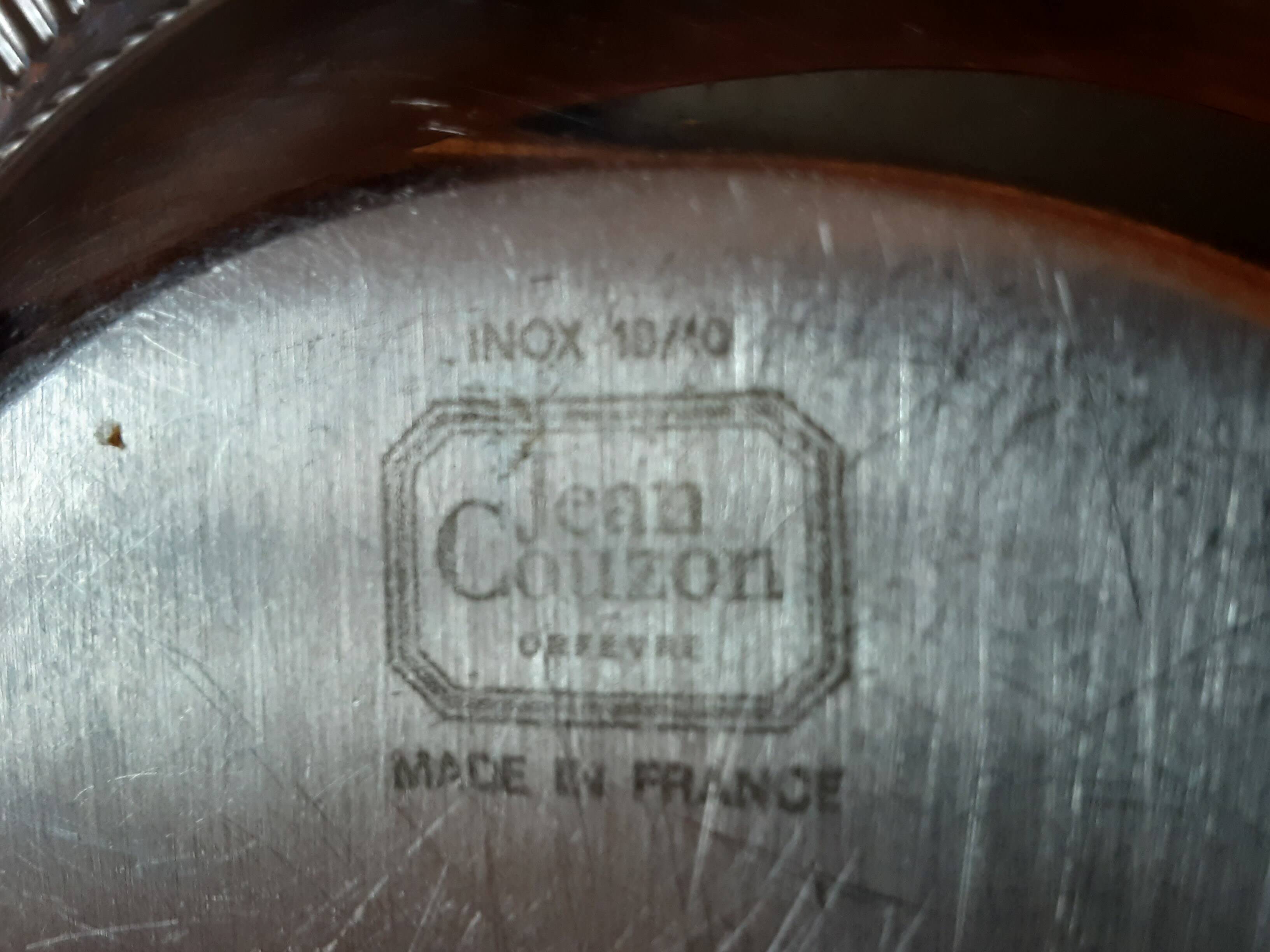 Vintage metal bowl by Jean Couzon