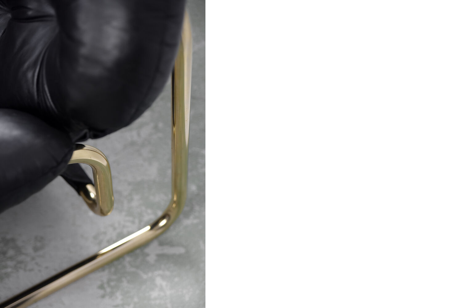 Canapé scandinave en cuir par John-Bertil Häggström pour Swed-Form, 1970