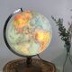 Bright globe of taride maps by georges philip - sound, paper map 1990