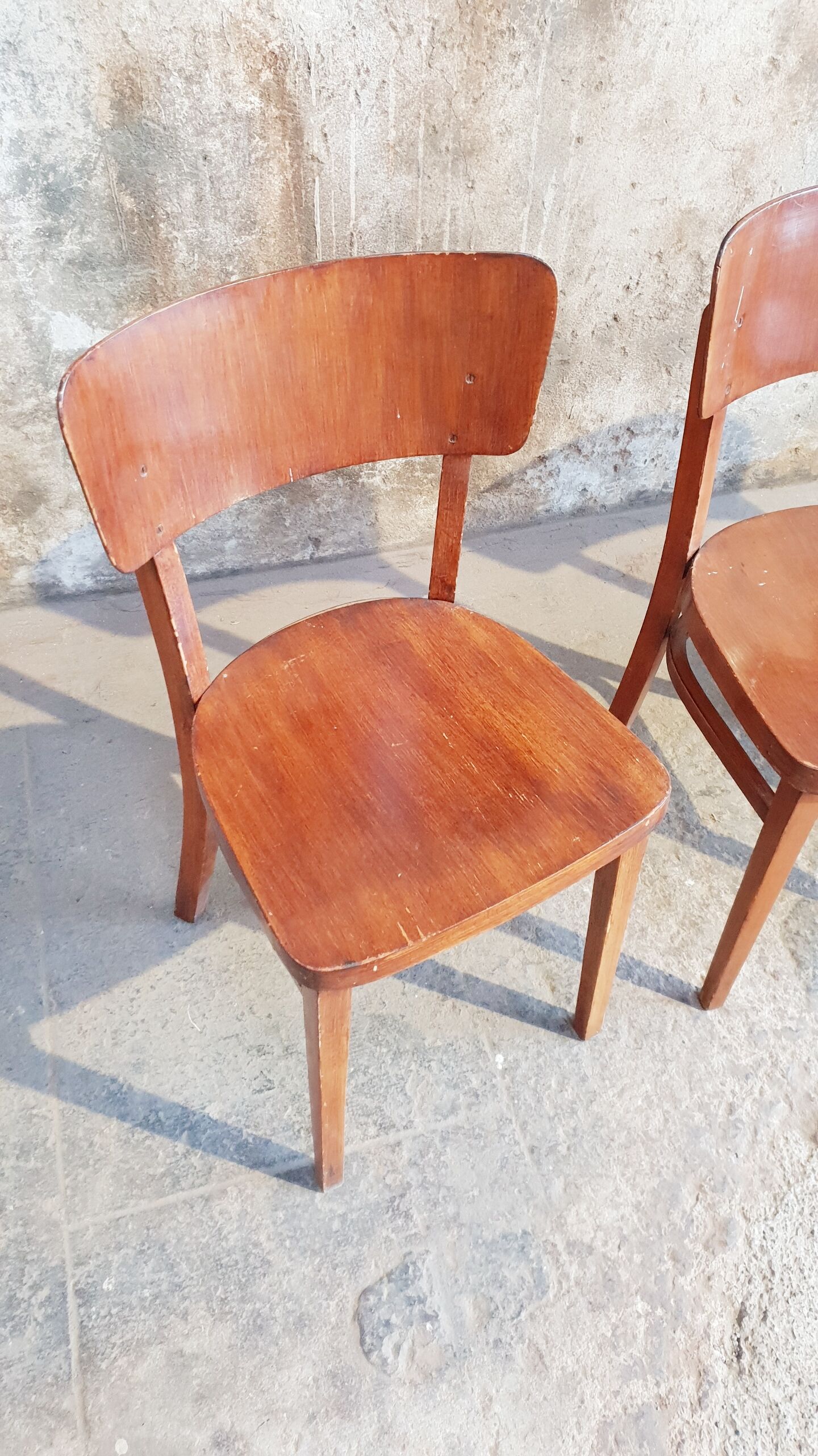 Thonet bistro chairs