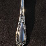 Egg spoon in solid silver and vermeil