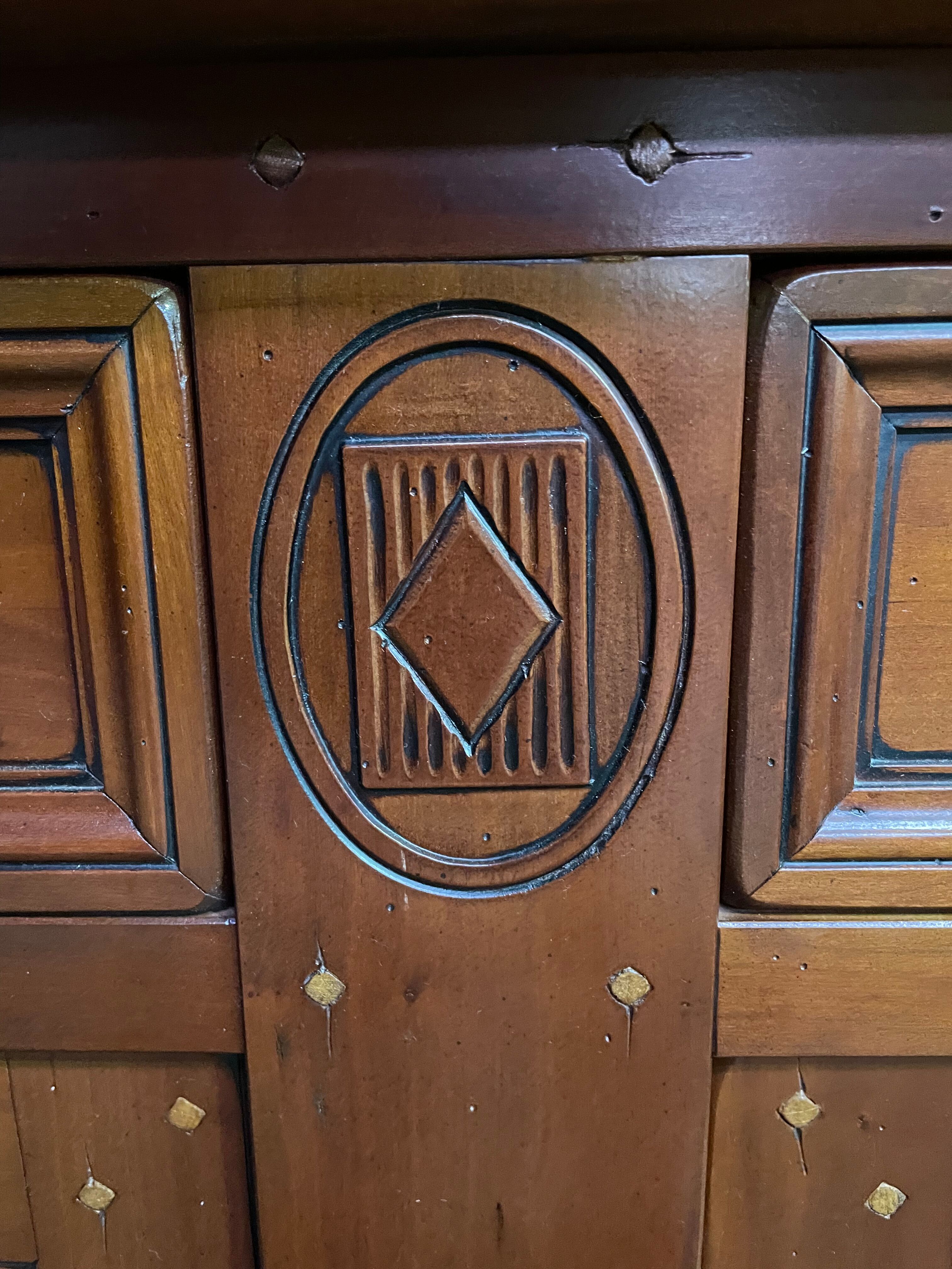 Louis xvi style enfilade signed grange