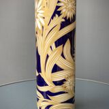 Set of 2 Royal Bavarian Echt Cobalt Porcelain Vases