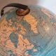 Globe terrestre en verre Taride 1974