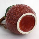 Large pitcher of strawberry slushie