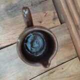 Pitcher decanter in glazed sandstone