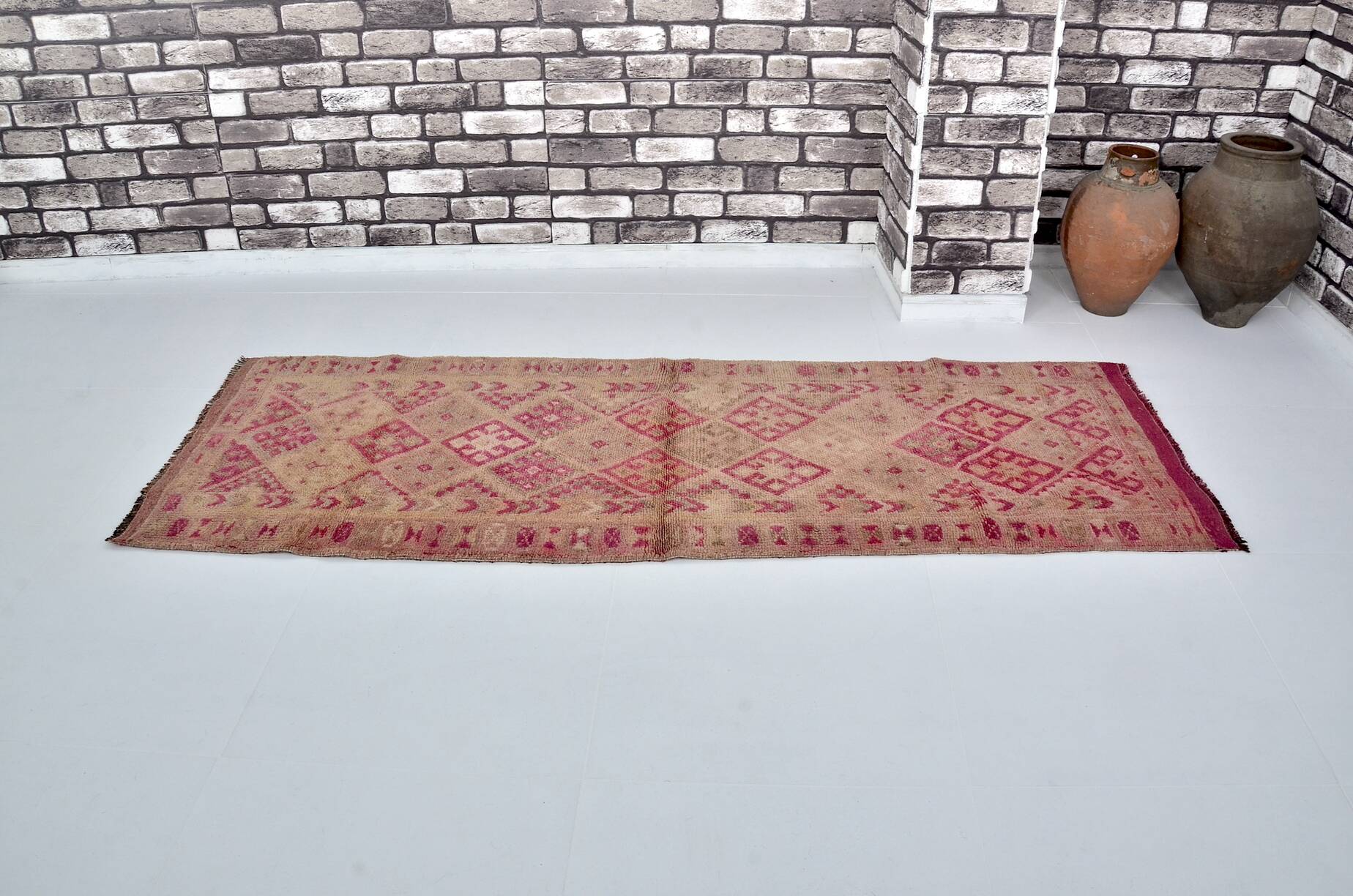 Oushak Anatolian Hallway Runner Rug sku 2197