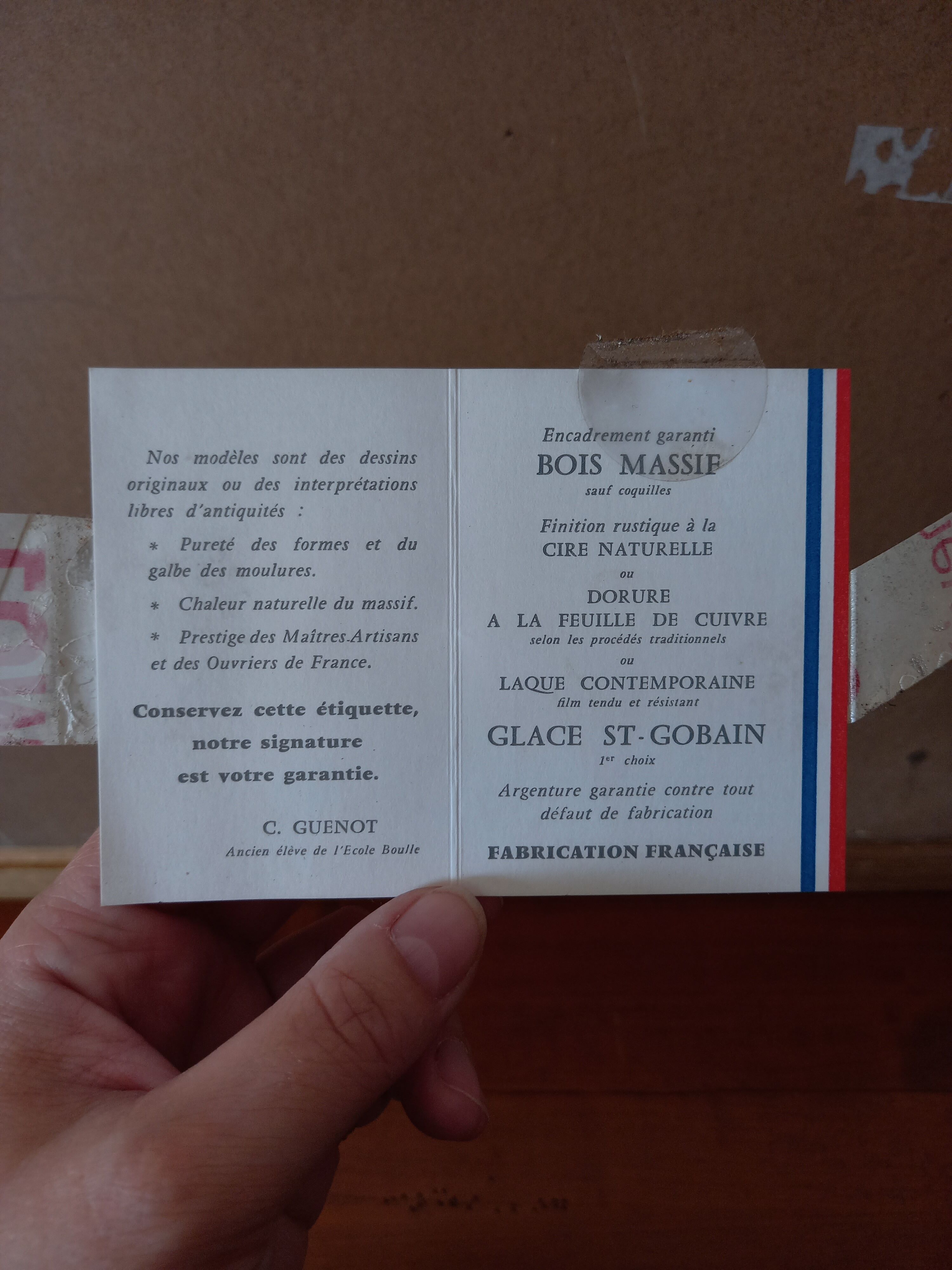 Mirror Claude Guenot 86x65cm