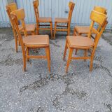 6 bistro bar chairs