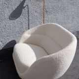 Arne Norell Curvy Soffa Produced by Westbergs Möbler, Sweden, circa 1960