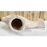 Cracked ceramic fish Art Deco Le Jan
