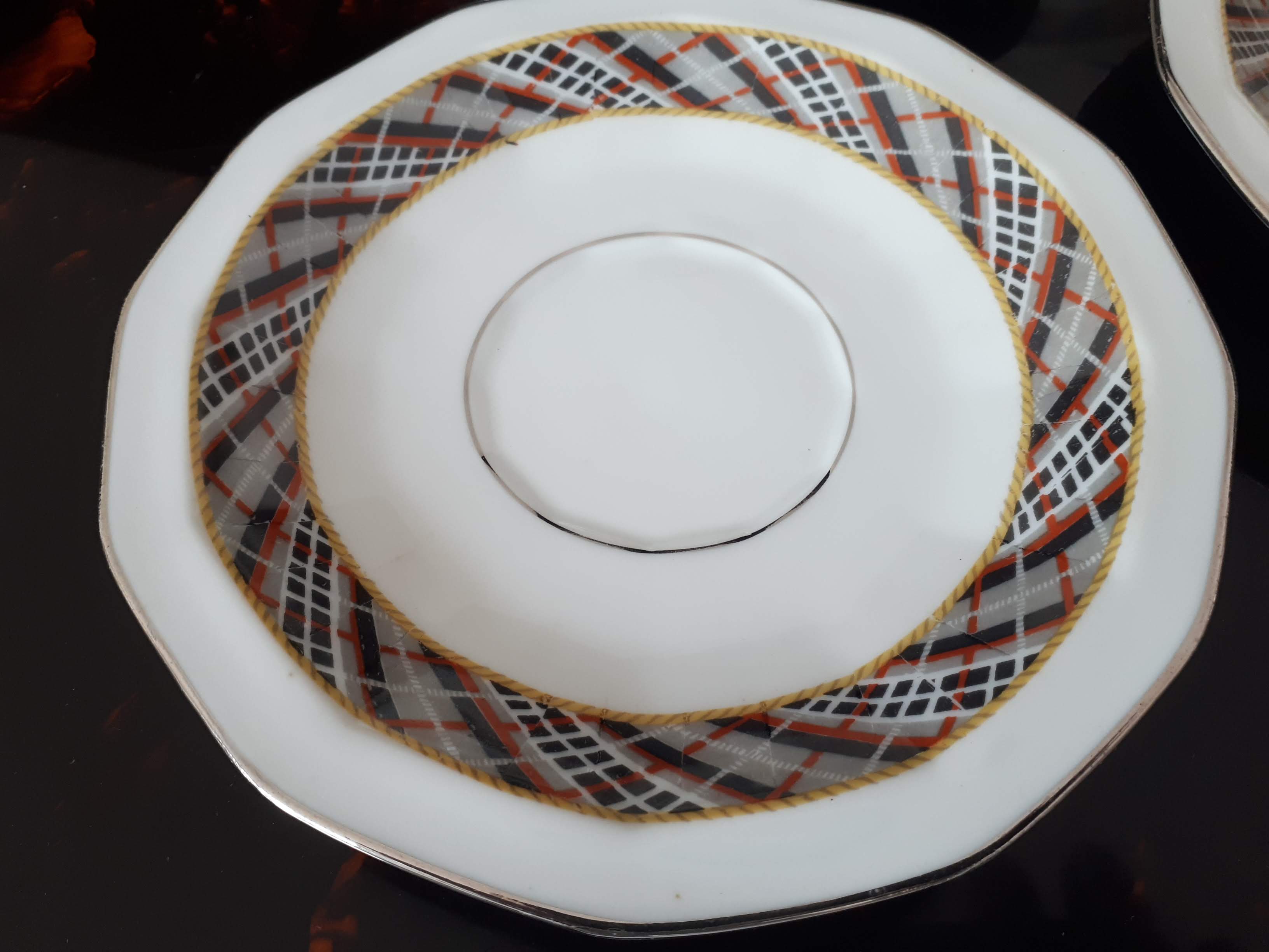 Art deco porcelain service Bernardaud Limoges