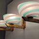 Murano Glass and Brass Wall Light by Dino Martens for Aureliano Toso, Italy