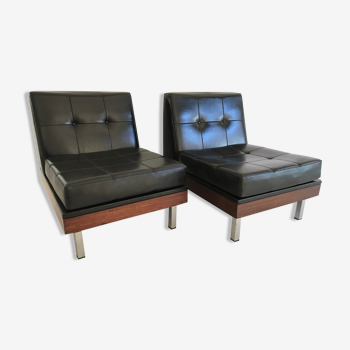 Pair of armchairs, 70