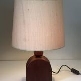Vintage teak lamp, 60s design