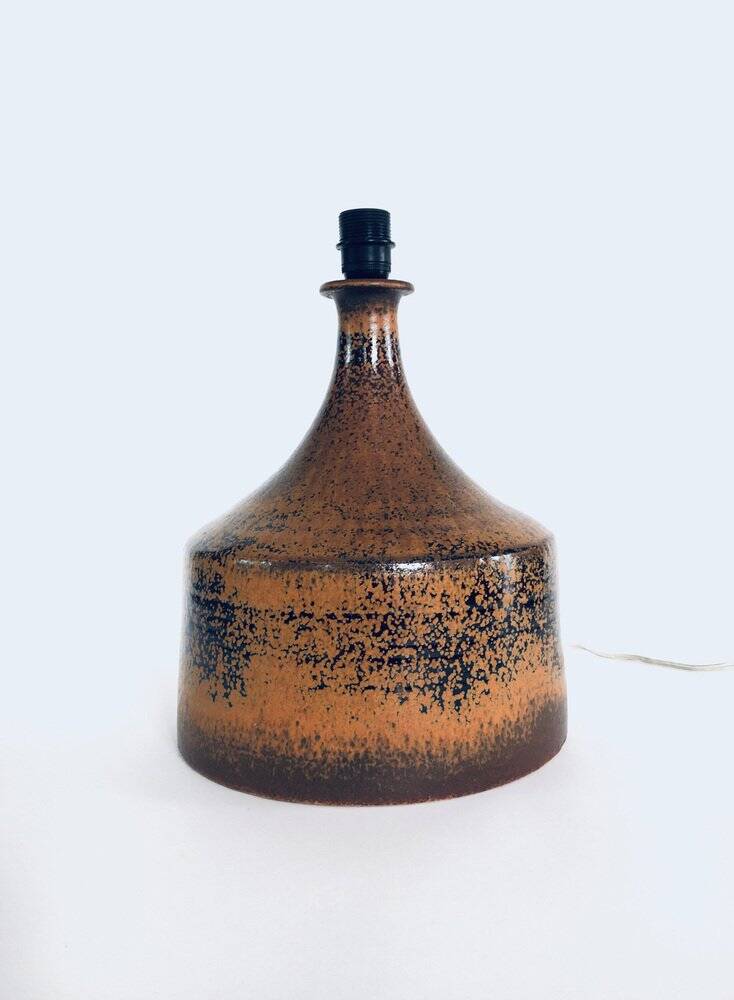 Mid-Century Scandinavian Ceramic Table Lamp from Aypot, Sweden, 1970s