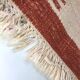 Vintage swedish flat weave Röllakan floral rug 1960s handmade, wool