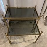 Small rolling nesting tables