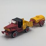 Pinder Dodge WC52 1/43ième et sa remorque Service des eaux