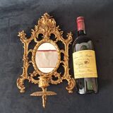 Pair of Louis XV Style Candle Mirror Sconces