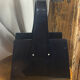 Black plexiglass magazine rack