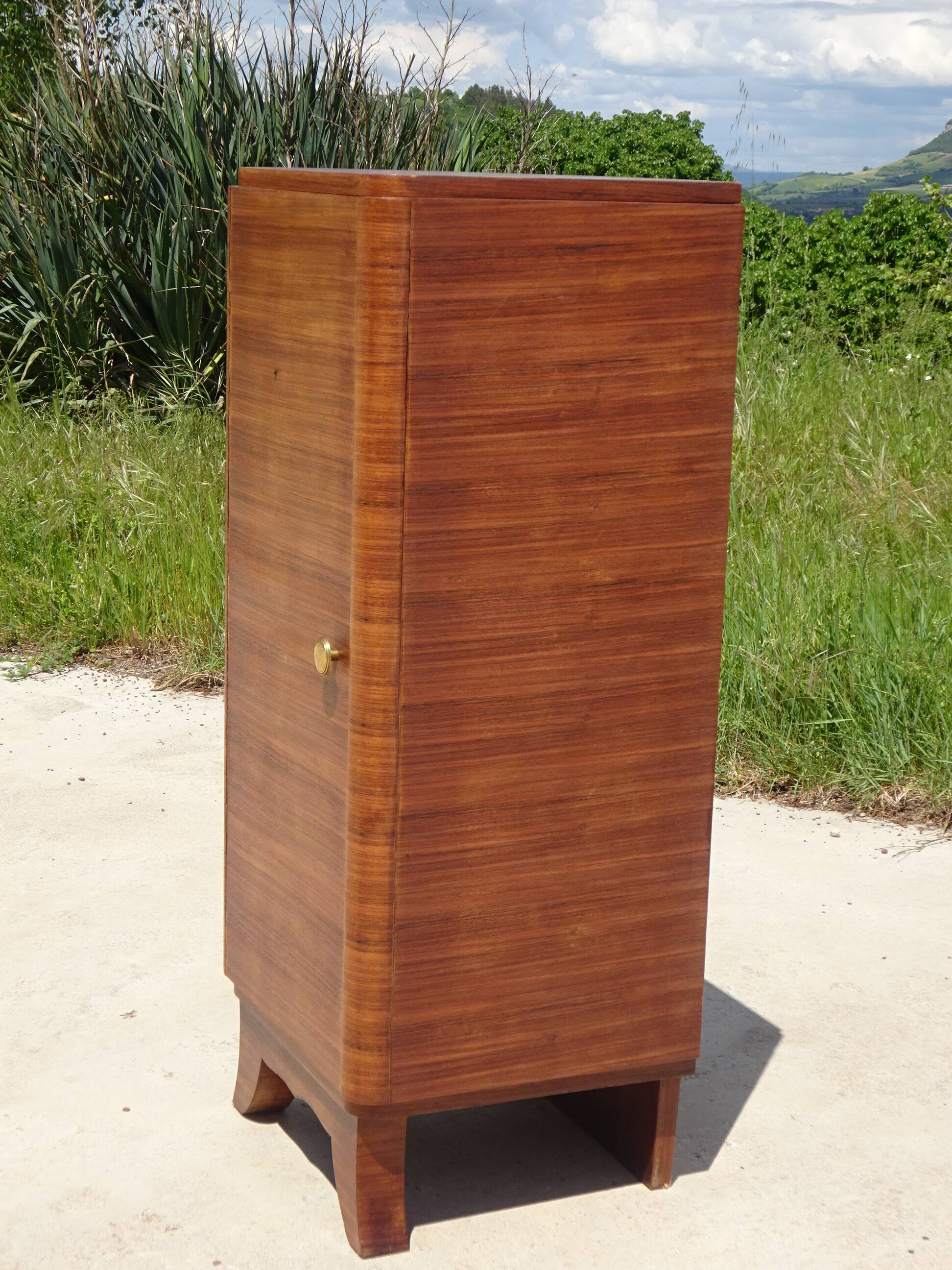 Art Deco column furniture, filing cabinet