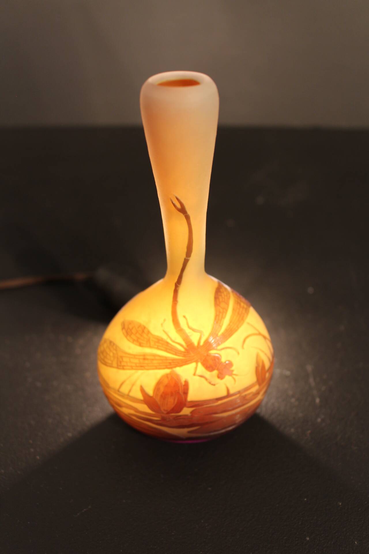 E.Gallé soliflore vase