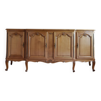 Low style sideboard in solid cherry