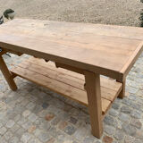 Solid oak workbench