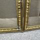 Antique brass fireplace screen from the 19th century by Bouhon Frères.